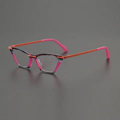 Jo Retro Acetate Eyeglasses Frame Cat Eye Frames Southood Red