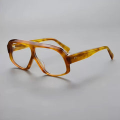 Johan Vintage Acetate Eyeglasses Frame Aviator Frames Southood Brown