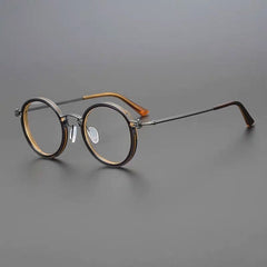 Jubilee Vintage Titanium Eyeglasses Frame Round Frames Southood TeaGun