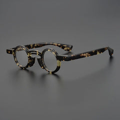 Kaeli Round Acetate Eyeglasses Frame Round Frames Southood Tortoise