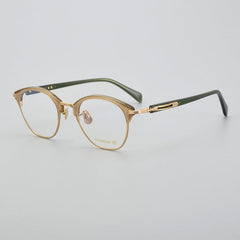 Kalan Retro Titanium Glasses Frame Cat Eye Frames Southood