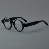 Kalib Retro Acetate Glasses Frame Round Frames Southood Black