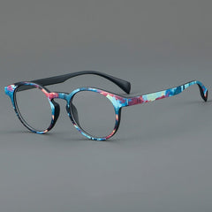 Kira Retro Round Super Light TR90 Optical Glasses Frame Round Frames Southood C4