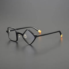 Kit Acetate Polygon Optical Glasses Frame Geometric Frames Southood Black