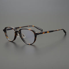 Knight Vintage Acetate Glasses Frame Aviator Frames Southood Tortoise