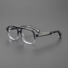 Koa Vintage Acetate Glasses Frame Aviator Frames Southood Clear Black