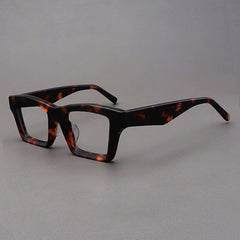 Kord Vintage Acetate Glasses Frame Rectangle Frames Southood Leopard