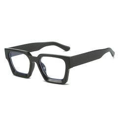 Krich Retro Glasses Frame Rectangle Frames Southood Black
