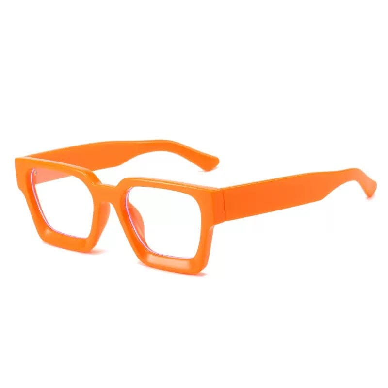 Krich Retro Glasses Frame Rectangle Frames Southood Orange