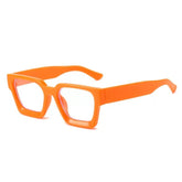 Krich Retro Glasses Frame Rectangle Frames Southood Orange