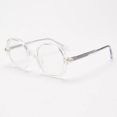 Lamar Large Size Round TR90 Vintage Eyeglass Frame Round Frames Southood Clear