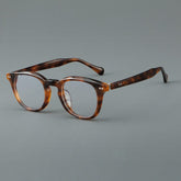 Lane Vintage Acetate Eyeglasses Frame Round Frames Southood Leopard Pre-sale (ship in late July)