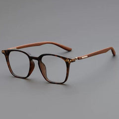 Lark TR90 Vintage Eyeglass Frame Rectangle Frames Southood Leopard