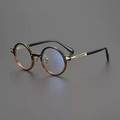 Lawler Vintage Acetate Titanium Glasses Frame Round Frames Southood Tea