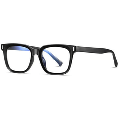 Lee Square TR90 Optical Glasses Frame Rectangle Frames Southood C1 bright black