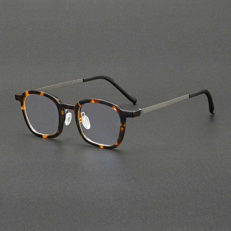 Leon Vintage TR90 Eyeglasses Frame Rectangle Frames Southood Leopard