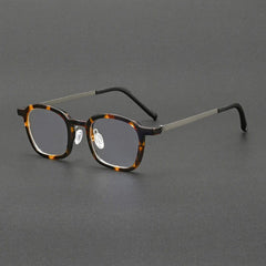 Leon Vintage TR90 Eyeglasses Frame Rectangle Frames Southood Leopard