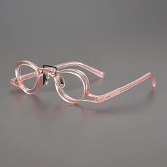 Leonard Personality Small Acetate Glasses Frame Round Frames Southood Pink