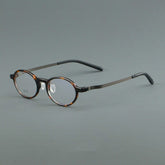 Lim Vintage TR90 Eyeglasses Frame Oval Frames Southood Leopard