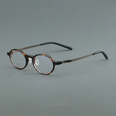 Lim Vintage TR90 Eyeglasses Frame Oval Frames Southood Leopard