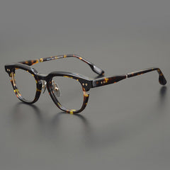 Lionel Vintage Square Acetate Eyeglasses Frame Rectangle Frames Southood Tortoise