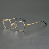 Lira Vintage Alloy Eyeglasses Frame Geometric Frames Southood Gold