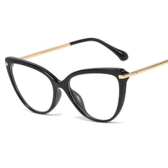Lisa Retro Cat Eye Glasses Frame Cat Eye Frames Southood C1 black 