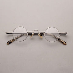 Loc Retro Small Round Glasses Frame Round Frames Southood Gun