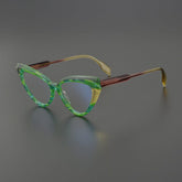 Lois Acetate Cat Eye Glasses Frame Cat Eye Frames Southood Green