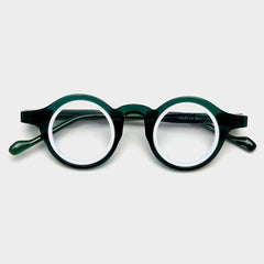 Lorin Retro Round TR90 Optical Glasses Frames Round Frames Southood Green