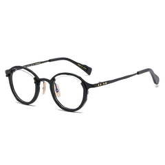 Luther Round Classic Titanium Glasses Frame Round Frames Southood