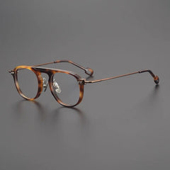 Mac Retro Aviator Acetate Glasses Frame Aviator Frames Southood Leopard