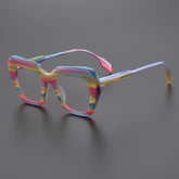 Maggie Acetate Rectangle Glasses Frame Rectangle Frames Southood Colorful