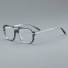 Maitland Retro Double-Bridge Glasses Frame Aviator Frames Southood Grey