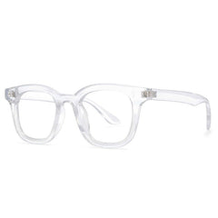 Marcus Retro Square Leopard Glasses Frame Rectangle Frames Southood