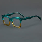 Marlow Retro Thick Acetate Glasses Frame Round Frames Southood Green Tea
