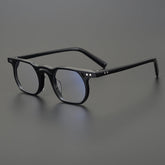 Max Vintage Acetate Optical Glasses Frame Rectangle Frames Southood Black