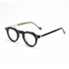 Murphy Vintage Acetate Eyeglasses Frame Round Frames Southood Black