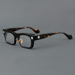 Myrna Acetate Glasses Frame Rectangle Frames Southood Leopard