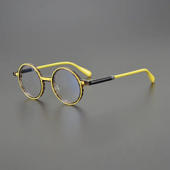 Nam Retro Round Glasses Frame Round Frames Southood Yellow