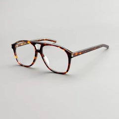 Nash Retro Aviator Acetate Glasses Frame Aviator Frames Southood Leopard