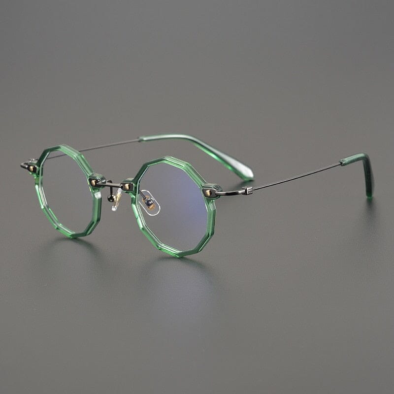 Ogdon Retro Designer Optical Glasses Frame Geometric Frames Southood Green
