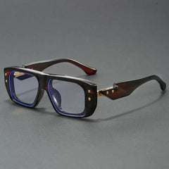 Ola Vintage Square Glasses Frames Rectangle Frames Southood Claret