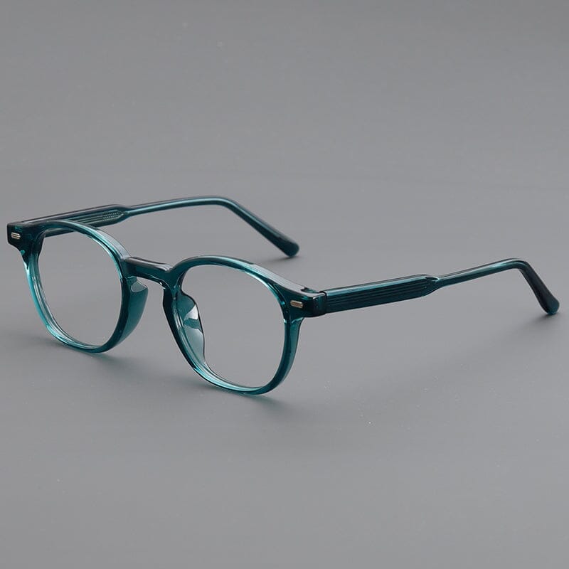 Ons Vintage TR90 Eyeglasses Frame Round Frames Southood Green