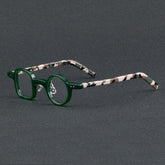 Onur Vintage Round Square Acetate Glasses Frame Geometric Frames Southood Green camouflage