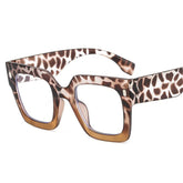 Ophelia Oversized Square Glasses Frame Rectangle Frames Southood