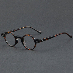 Orion Vintage Round Acetate Glasses Frame Round Frames Southood C2Leopard
