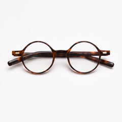 Orval Vintage TR90 Round Eyeglasses Round Frames Southood Leopard