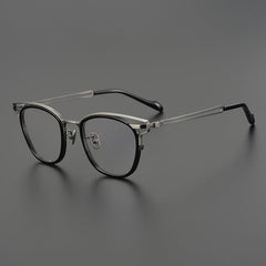 Otis Titanium High-Quality Glasses Frame Rectangle Frames Southood BlackGray