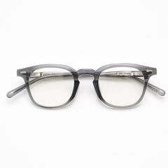 Ove Vintage Tr90 Optical Frame Geometric Frames Southood Clear Grey